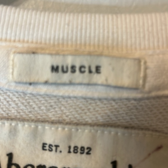 Abercrombie & Fitch Distressed Vintage Video Game Batman Logo Sweatshirt XXL - Picture 3 of 5